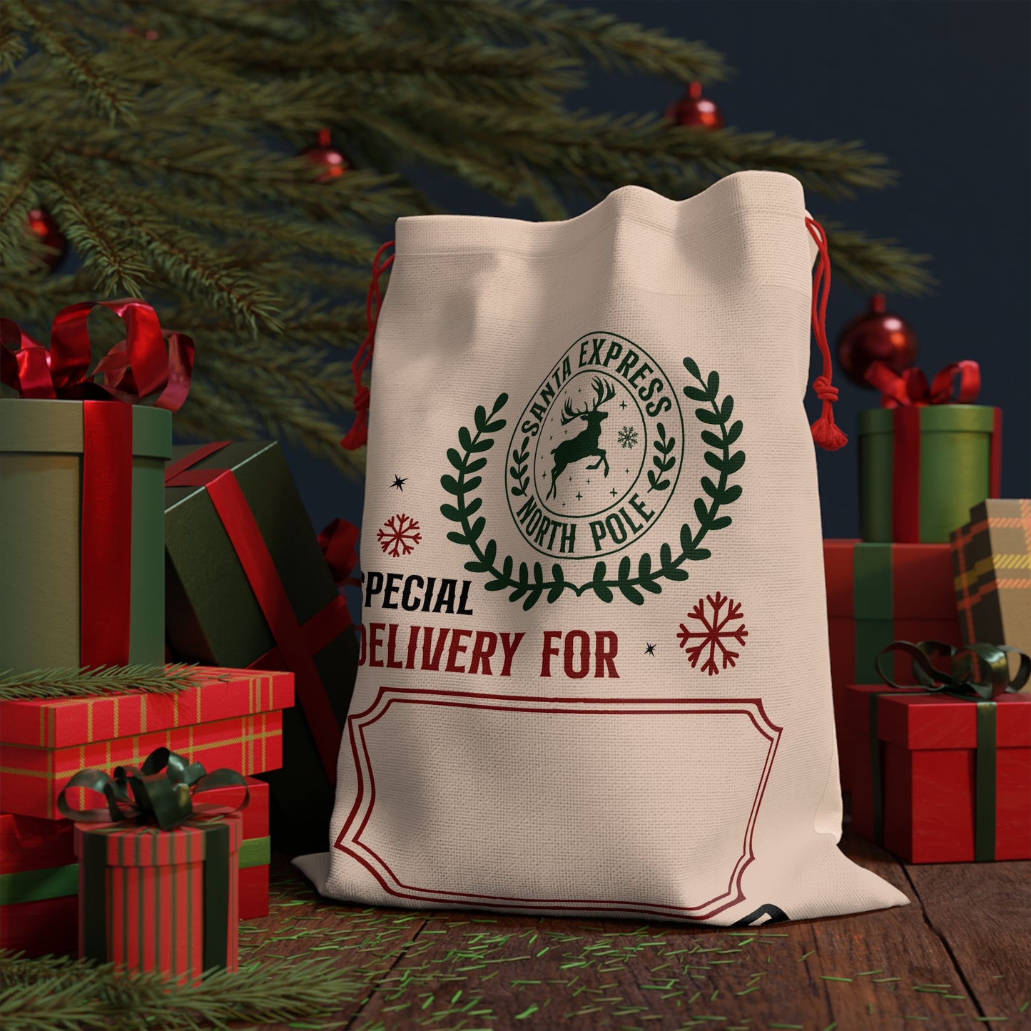 Special Delivery Santa Sack Gift Bag