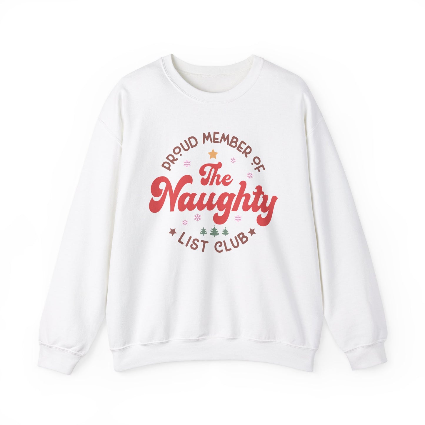 Proud Member of the Naughty List Club Crewneck Unisex Sweatshirt