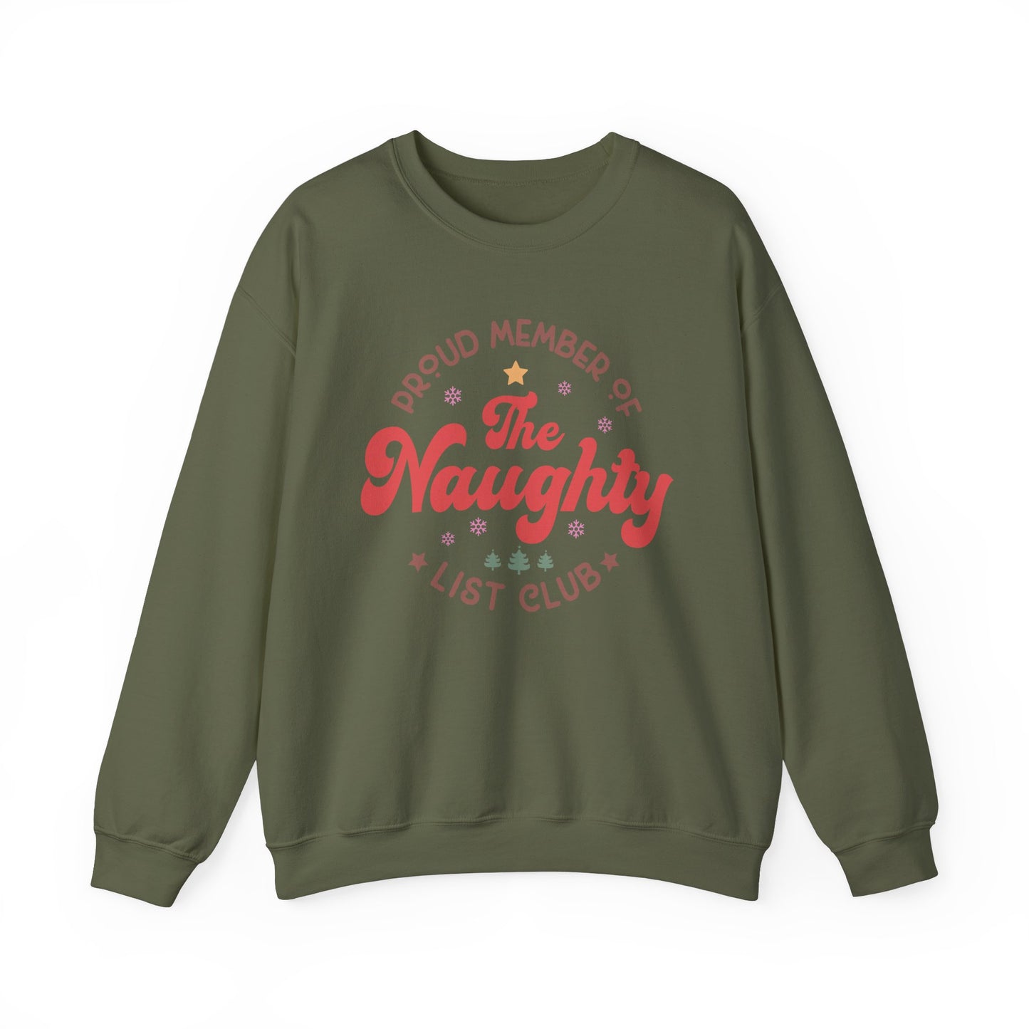 Proud Member of the Naughty List Club Crewneck Unisex Sweatshirt