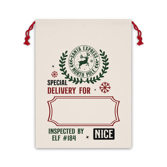 Special Delivery Santa Sack Gift Bag