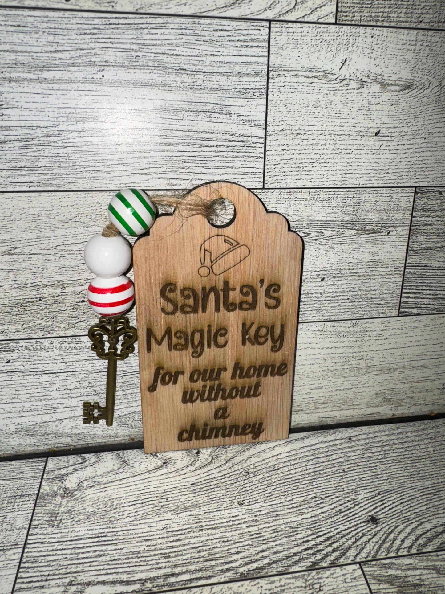 Santa's Magic Key Trinket