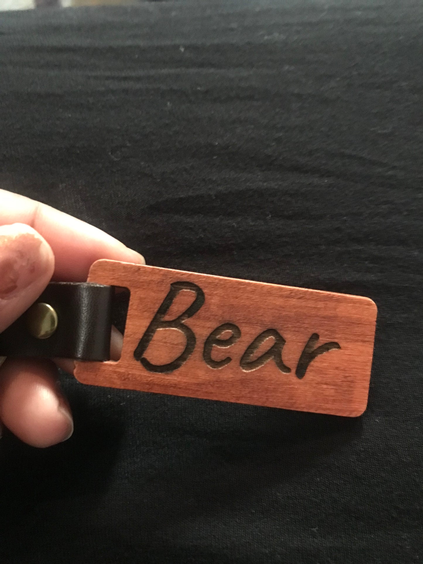 Customized Wooden Keychain