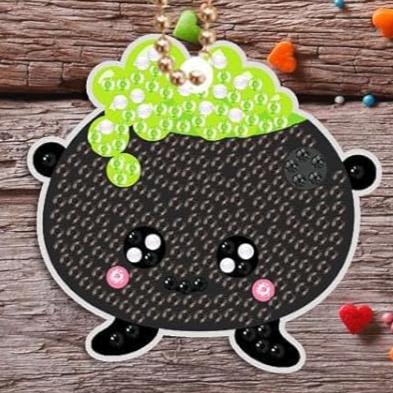 Bedazzled Halloween Keychains