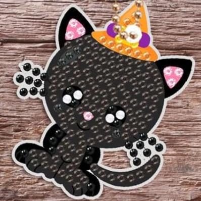 Bedazzled Halloween Keychains