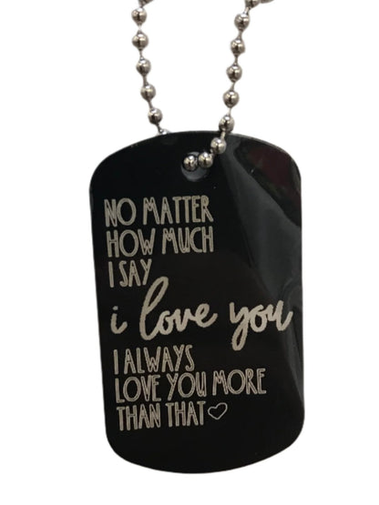 Engraved Dog Tags