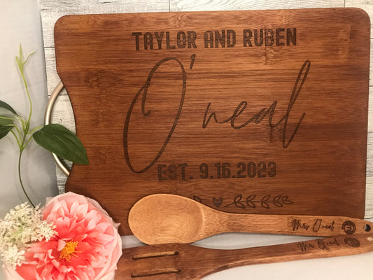 Custom Engraved Cutting Board