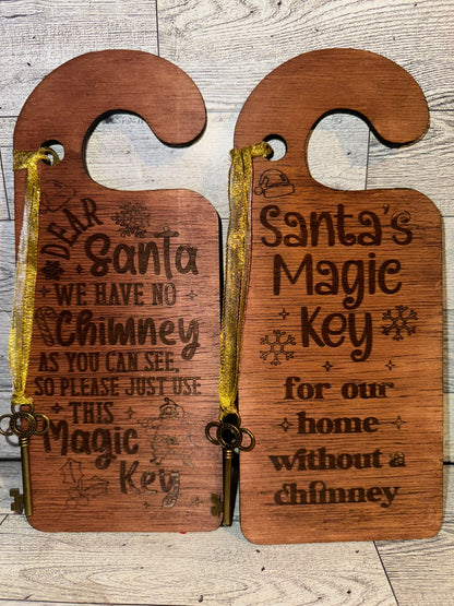 Santa's Magic Key Door Knob Hanger