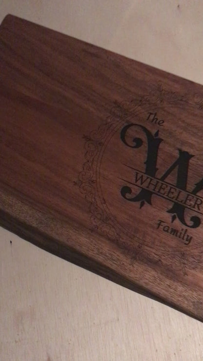 Custom Engraved Cutting Board