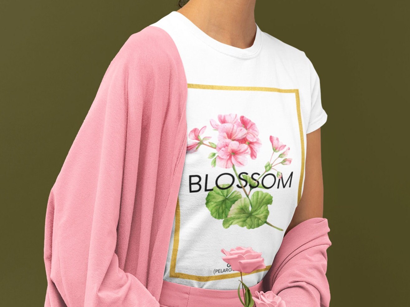 Geranium Blossom T-shirt