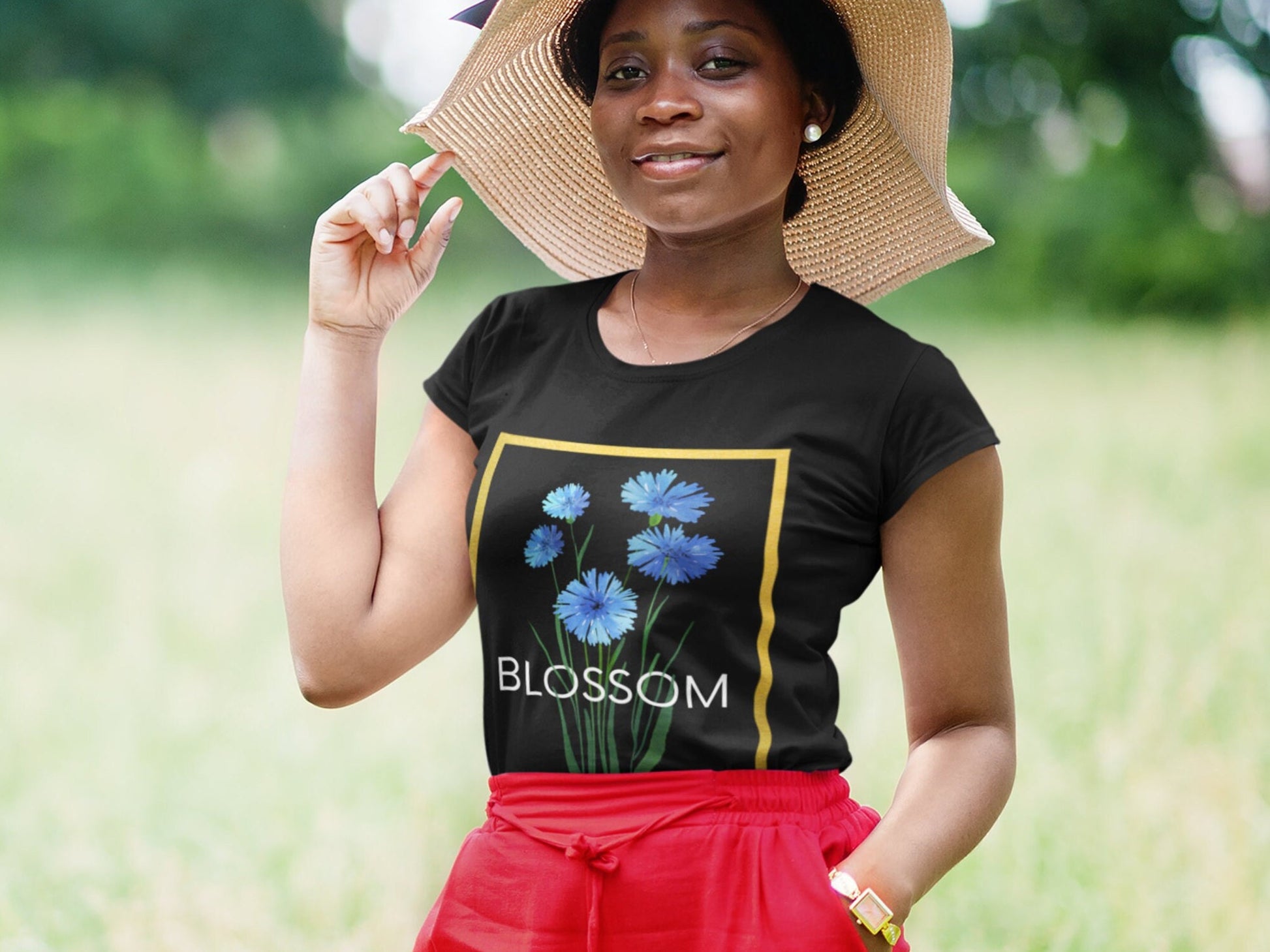 Cornflower Blossom T-shirt