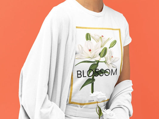 White Lily Blossom T-shirt