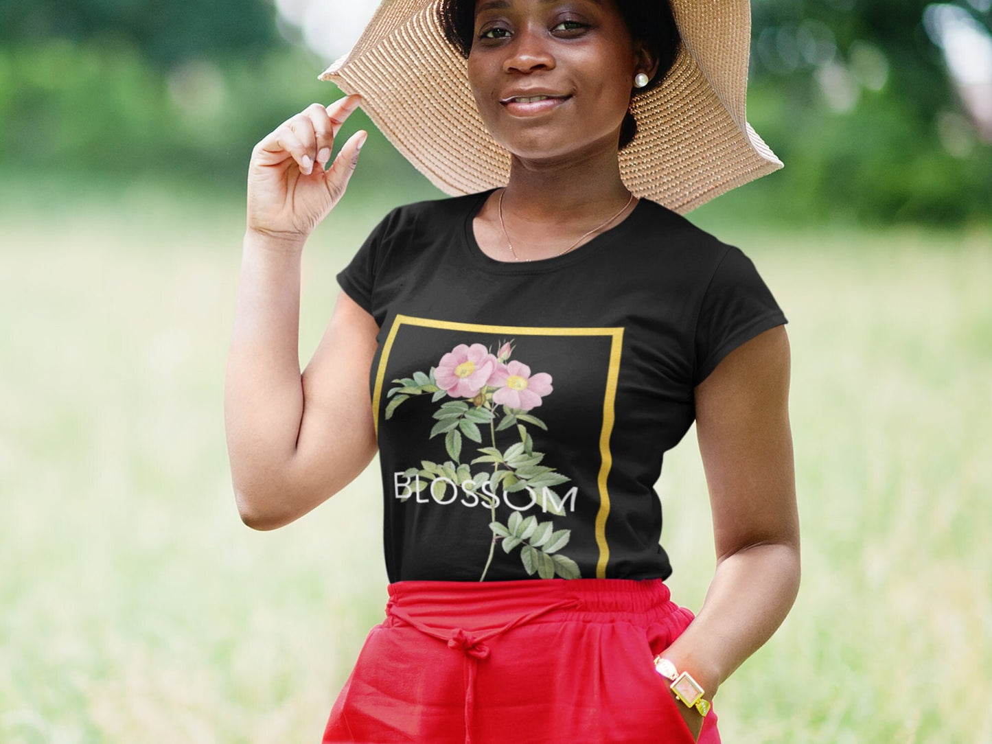 Prairie Rose Blossom T-shirt